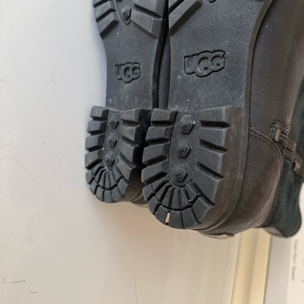 UGG Charcoal Black Boots
